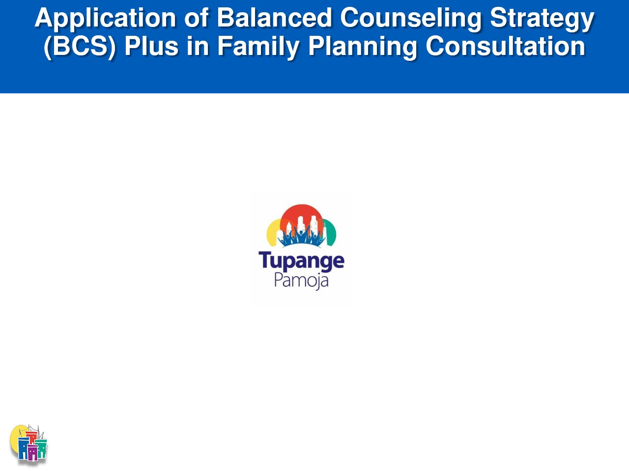 Balanced Counseling Strategy Plus
