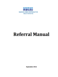 NURHI Referral Manual