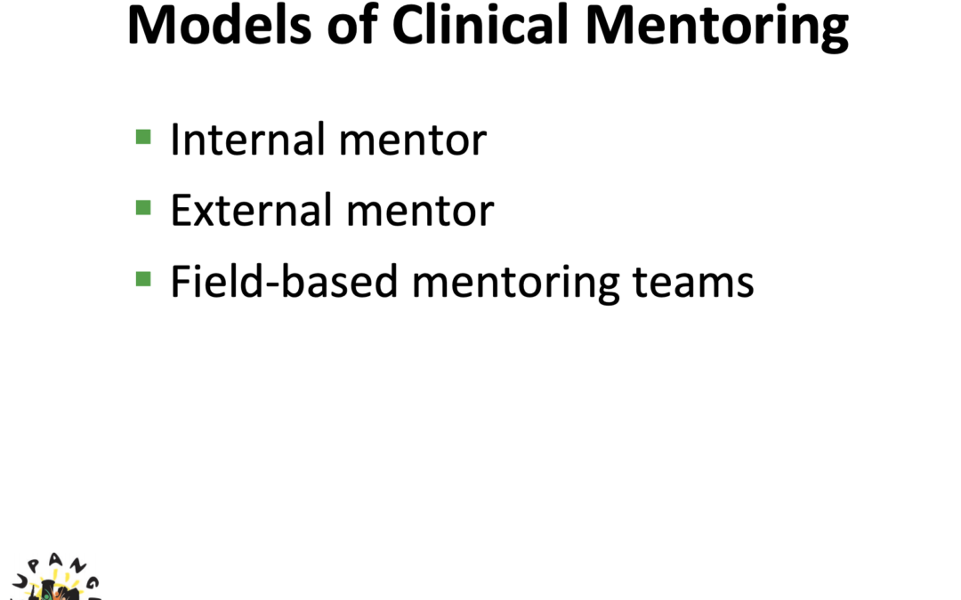 Three Models of Clinical Mentoring