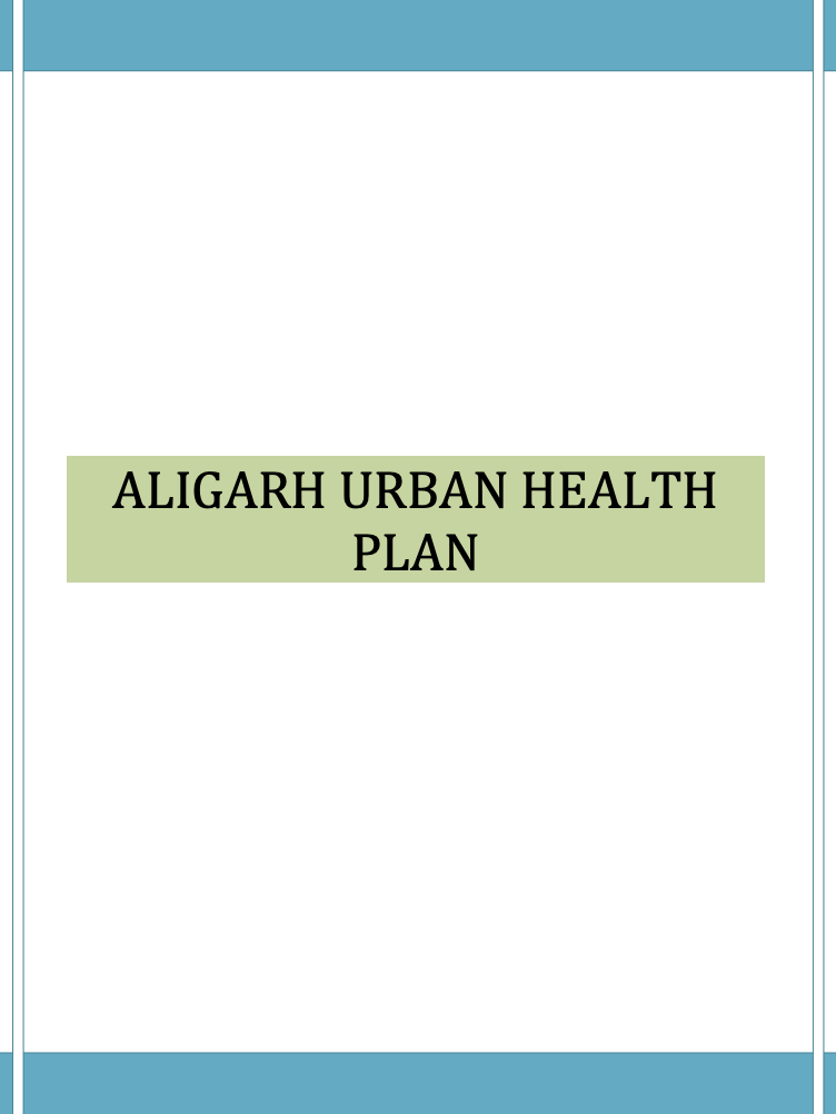 Urban Health Plan – Aligarh