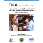 Measurement, Learning & Evaluation of the Urban Health Initiative: NURHI Endline Survey