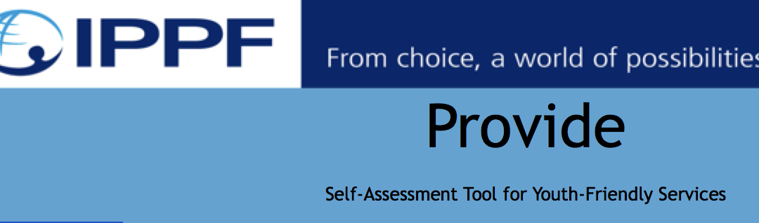PROVIDE: A Self-assessment Tool for Youth-Friendly Services