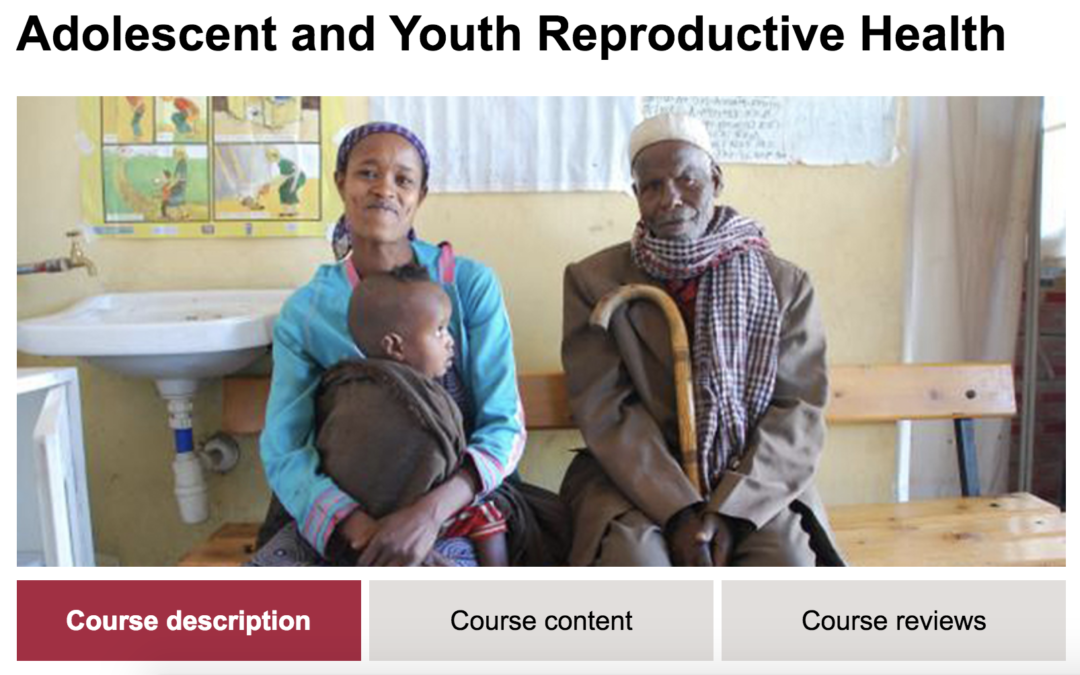 Adolescent and Youth Reproductive Health