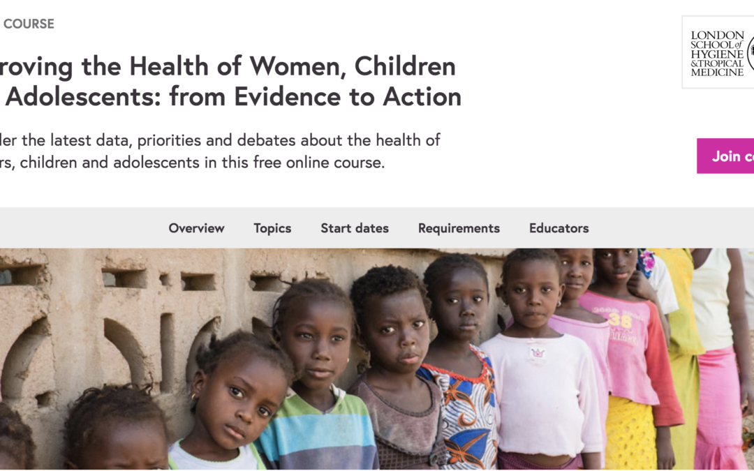 خواتین، بچوں اور نوعمروں کی صحت کو بہتر بنانا: ثبوت سے عمل تک