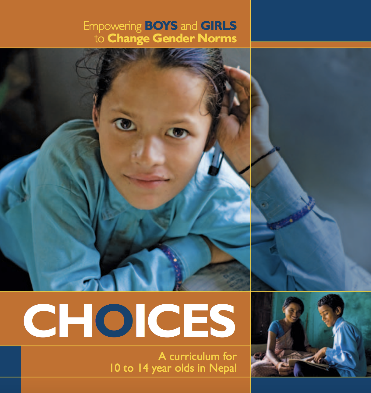 Des choix : Un programme d'études pour les 10 à 14 ans au Népal