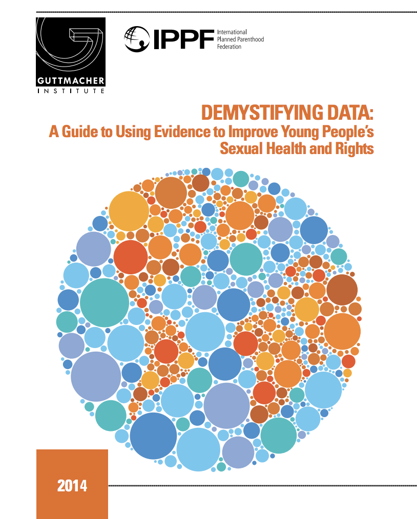 Démystifier les données - Guide sur l'utilisation des données probantes pour améliorer la santé sexuelle et reproductive des jeunes