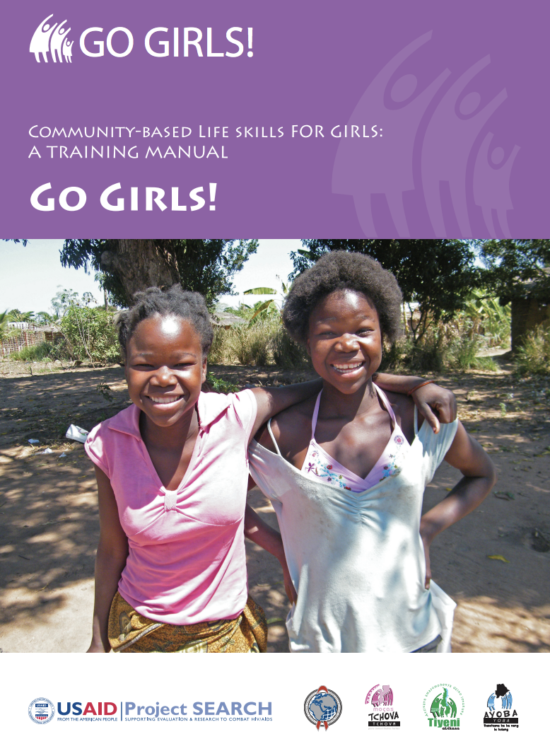 جاؤ لڑکیوں! لڑکیوں کی تربیت مینوئل کے لئے کمیونٹی پر مبنی زندگی کی مہارتیں