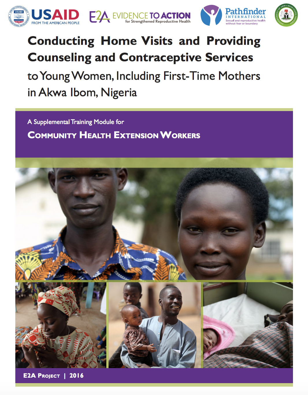 Conducting Home Visits and Providing Counseling and Contraceptive Services