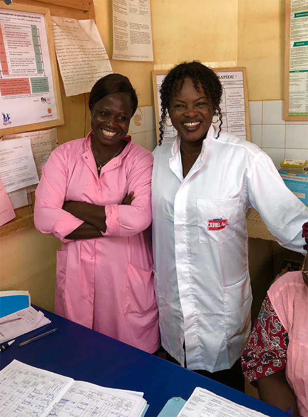 Family planning providers at the Bogodogo Health Center 