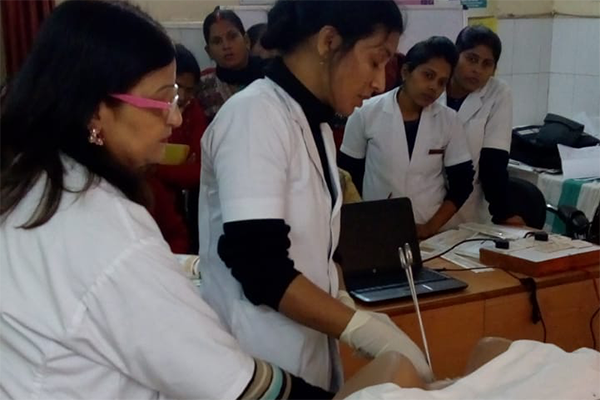 Le plaidoyer de TCIHC mène à la formation des prestataires de soins de l'IUCD dans les UPHC de l'Uttar Pradesh