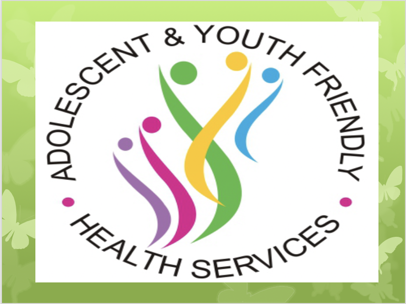 किशोर और युवाओं के अनुकूल स्वास्थ्य सेवाएं लोगो