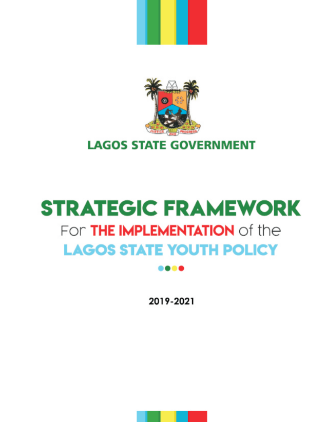 Cadre stratégique pour la mise en œuvre de la politique de la jeunesse de l'État de Lagos