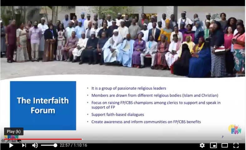 Webinar: Engaging with Interfaith Groups for Sustainable Family Planning Interventions