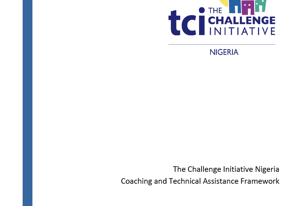 TCI Nigeria Coaching and Technical Assistance Framework