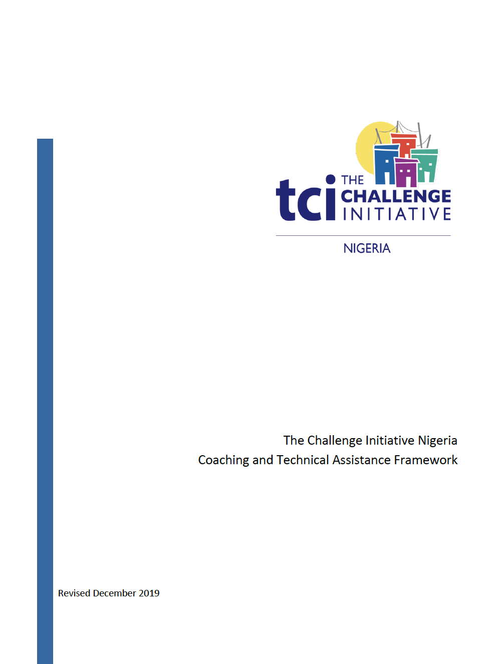 TCI نائجیریا کوچنگ اور تکنیکی معاونت فریم ورک