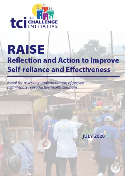 Reflection and Action to Improve Self-reliance and Effectiveness (RAISE) tool