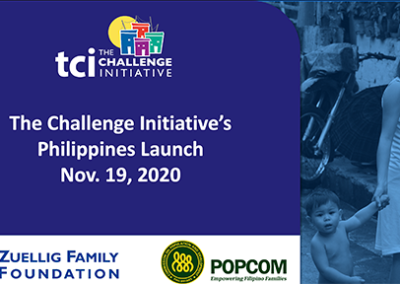 TCI Lancement aux Philippines avec les villes qui prennent les devants pour réduire les grossesses chez les adolescentes