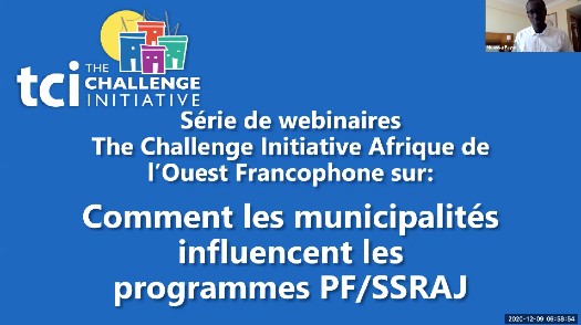Webinaire: Comment les municipalités influencent les programmes de PF/SSRAJ