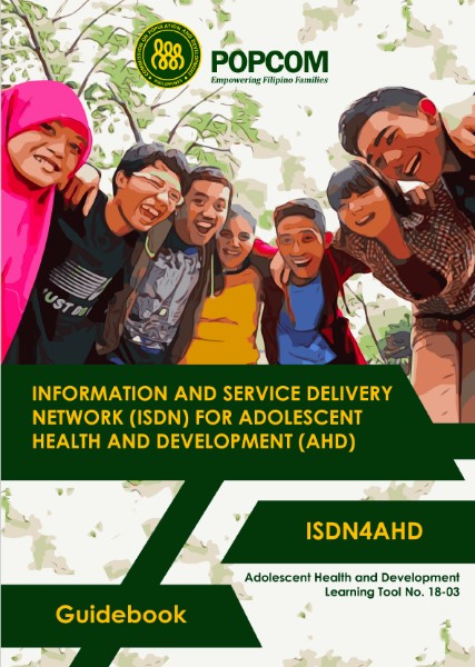 किशोर स्वास्थ्य और विकास (AHD) गाइडबुक के लिए सूचना और सेवा वितरण नेटवर्क (आईएसडीएन)