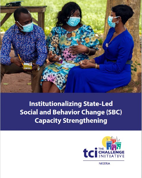 Institutionalizing State-Led Social and Behavior Change (SBC) Capacity Strengthening