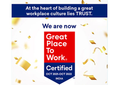 PSI India, partenaire de TCIen Inde, remporte un prestigieux prix pour le lieu de travail.