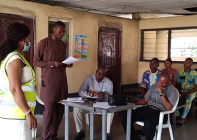 QITs नदियों राज्य, नाइजीरिया में स्वास्थ्य सेवा वितरण के सामुदायिक स्वामित्व को मजबूत बनाने में मदद