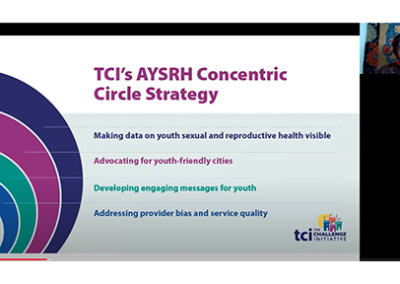 TCI Webinar Focuses on Activating Urban Health Systems to Deliver Quality Adolescent & Youth-Friendly Health Services