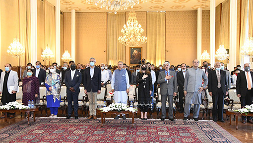 पाकिस्तान के राष्ट्रपति ने औपचारिक इस्लामाबाद लॉन्च में भाग लिया TCI's छठा हब