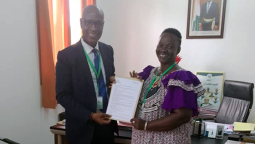 A TCI-Trained Coach Is Honored for Championing Family Planning in the Abidjan Commune of Port Bouet