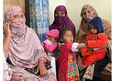 Les auxiliaires de santé désignés génèrent avec succès une demande de planning familial dans le district de Gujranwala, au Pendjab.