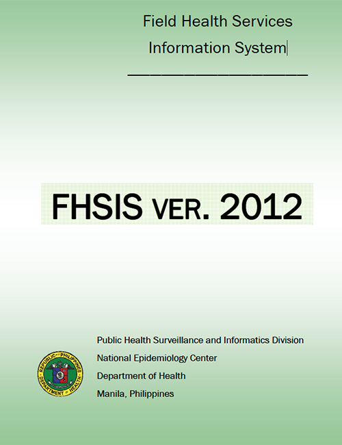Field Health Services Information System Manual