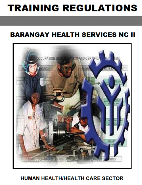 Règlement de formation : Services de santé des barangay