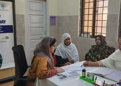 La génération de la demande et l'amélioration des compétences en matière de conseil garantissent le succès de la Journée de la santé familiale à Islamabad