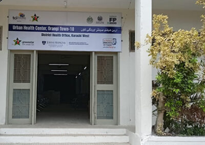 TCI Supports a Makeover of Family Planning Service Areas in Health Facility in Sindh Province, Pakistan