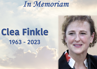 Jose ‘Oying’ Rimon Pays Tribute to Dr. Clea Finkle, a Dear Colleague Who Helped Create The Challenge Initiative