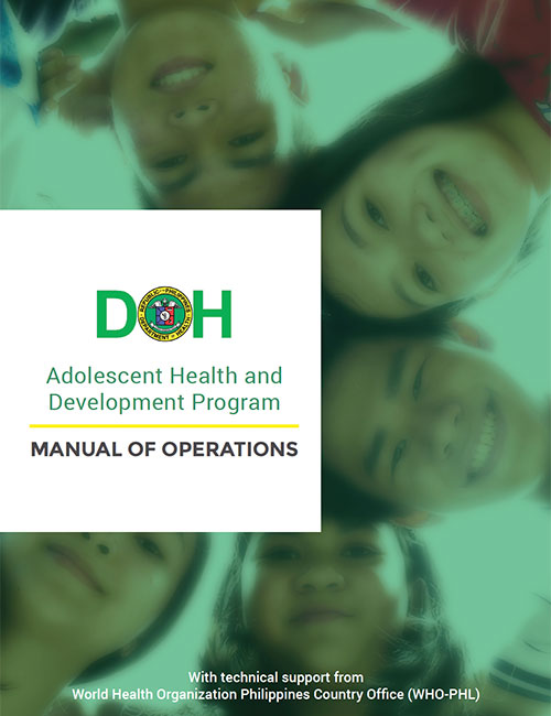 Manuel d'opérations du programme de santé et de développement des adolescents