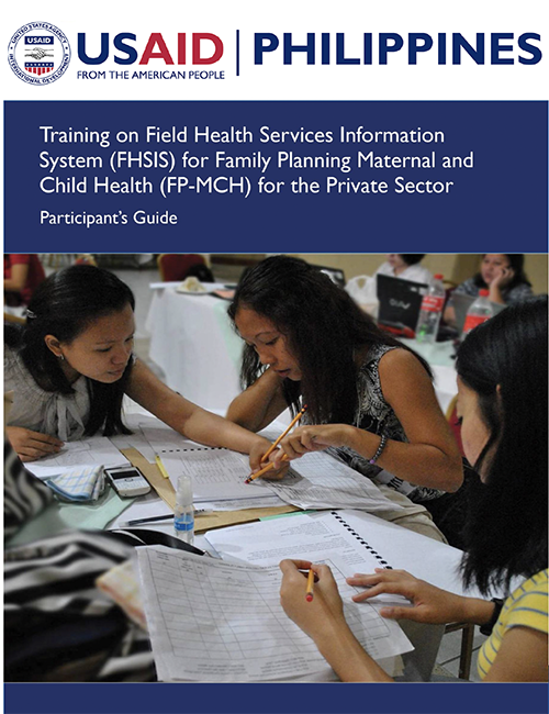 USAID FHSIS Training Manual