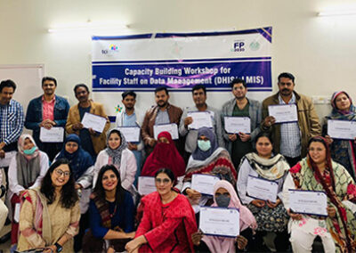A New Cadre of TCI Master Coaches Are Behind a Data Quality Revolution in Pakistan’s Karachi Central District