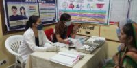Staff Nurse & ANM counselling on World Contraception Day in Rampur UPHC, Muzaffarnagar, UP, India 